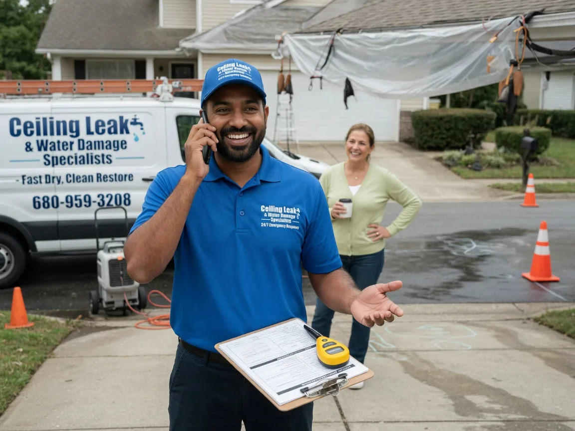Ceiling Leak Cleanup Wentworth, NH FAQs